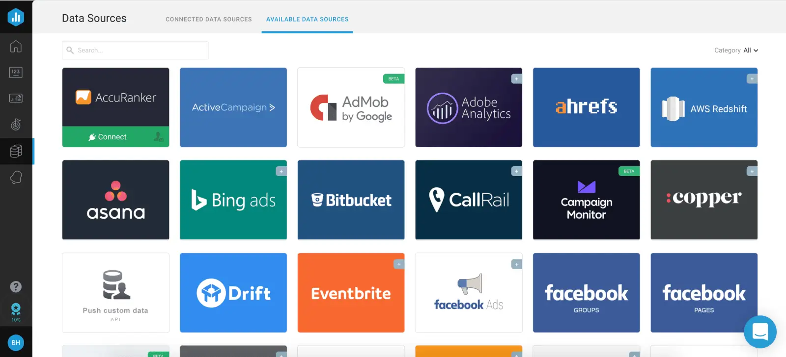 Connect a Data Source to Databox