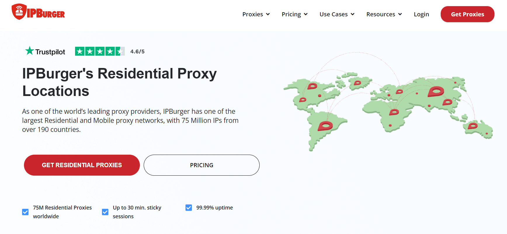 IPBurger Review 2026: Features, Pricing, Performance & Use Cases 9 IPBurger residential proxy network coverage