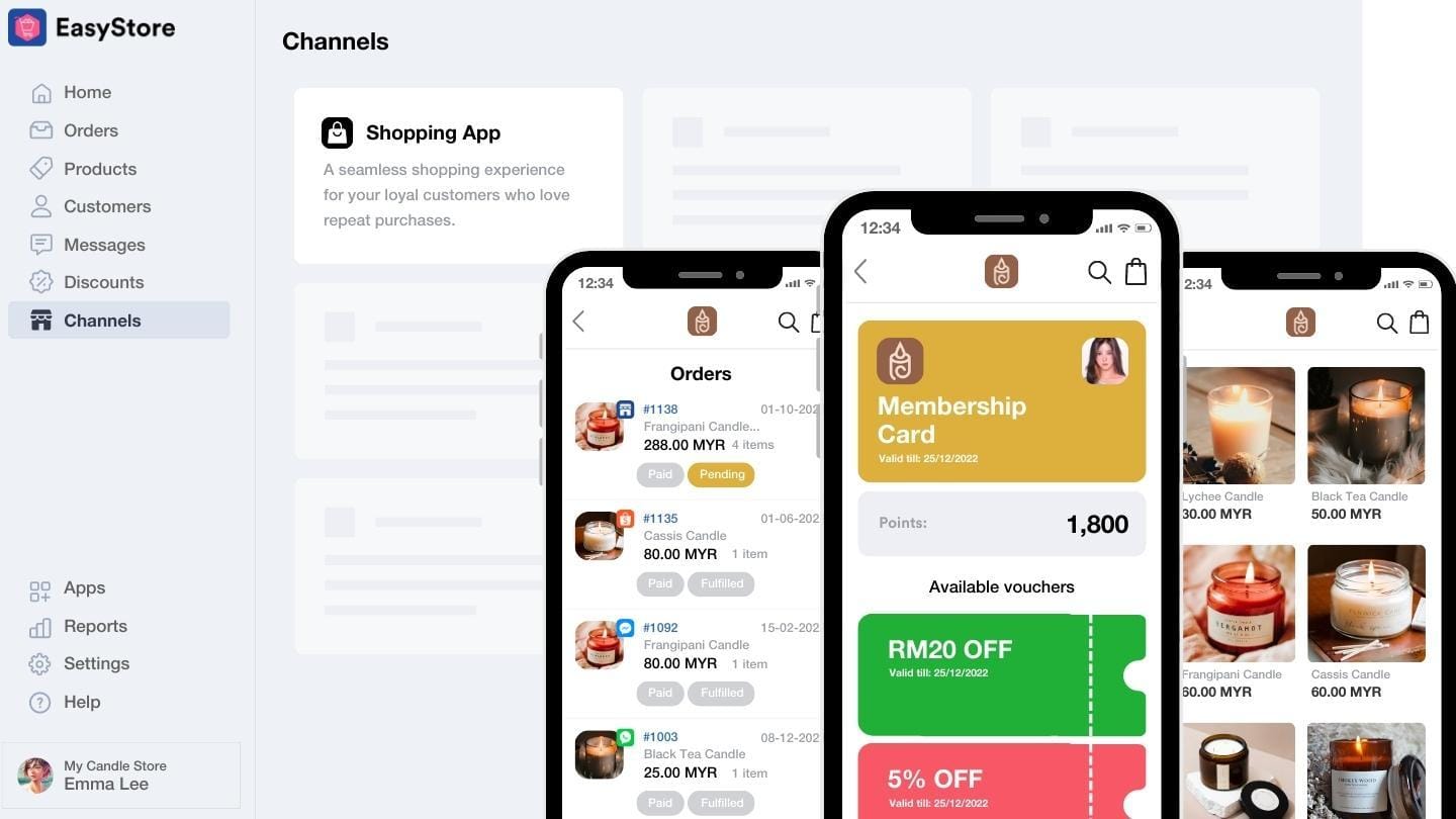 Online Store Builder EasyStore