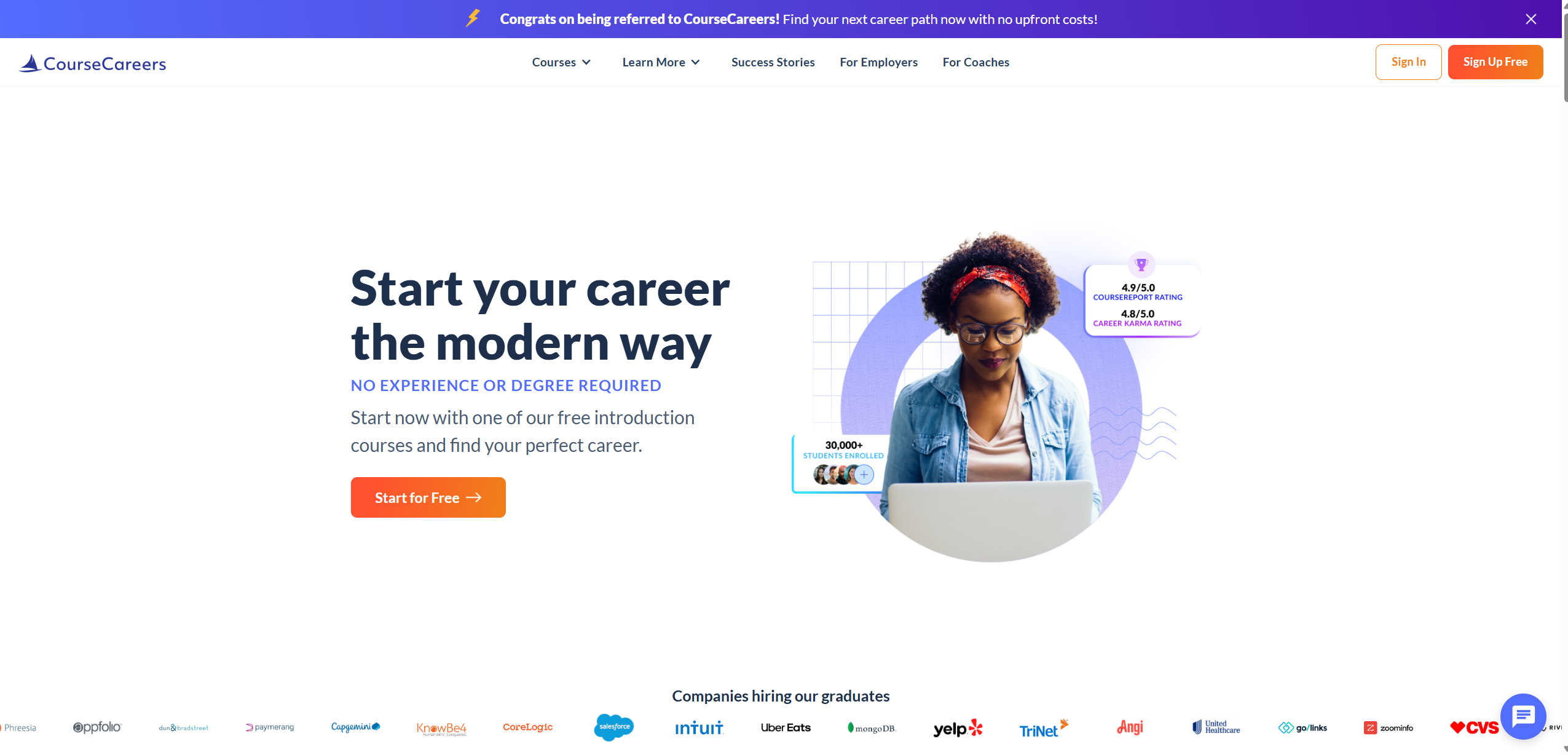 CourseCareers Review 2026